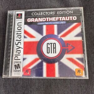 Grand Theft Auto London 1969 Collectors Edition PS1 PlayStation 1 SLUS-00846CE